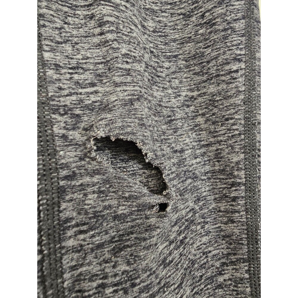 Alo Leggings Womens Size XXS Gray High Waist Pants Athletic Stretch Damage HOLE - Picture 3 of 8